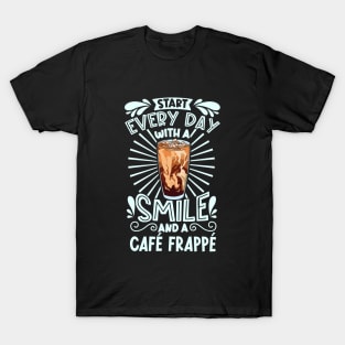 Smile with Café Frappé T-Shirt